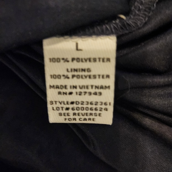 Emma and Michelle Women's Long-sleeved Boho Inspired Ruffle Tie-Belt Dress - Picture 15 of 15